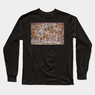 Roe deer family Long Sleeve T-Shirt